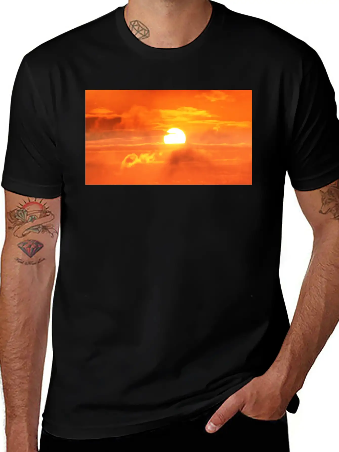 Sunrise 3533193 1920 Breathable Graphic T-Shirt – Perfect For Casual Days