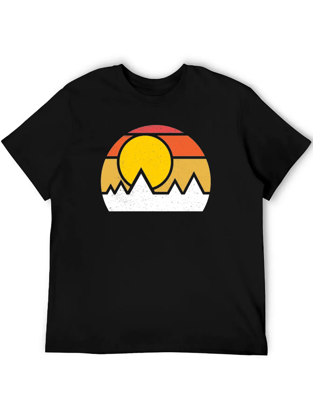 Sunrise Basic Graphic T-Shirt – Daily Comfort In Soft Cotton