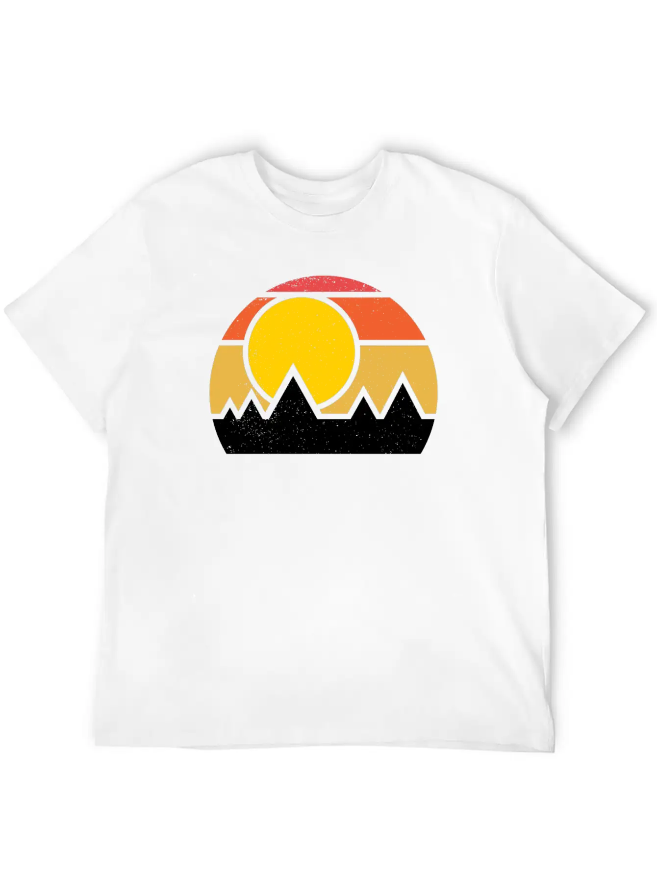 Sunrise Basic Graphic T-Shirt – Daily Comfort In Soft Cotton