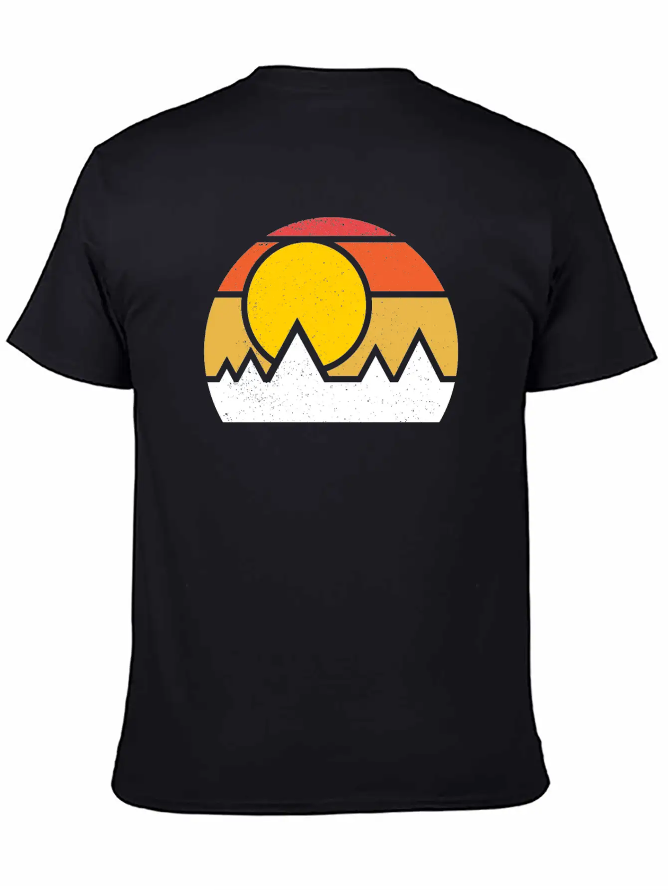 Sunrise Basic Graphic T-Shirt – Daily Comfort In Soft Cotton