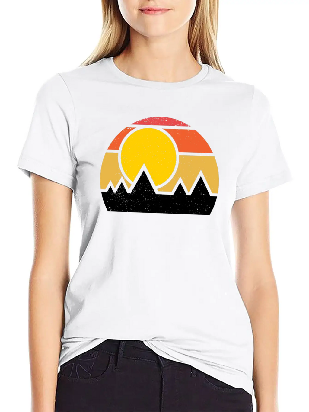 Sunrise Basic Graphic T-Shirt – Daily Comfort In Soft Cotton