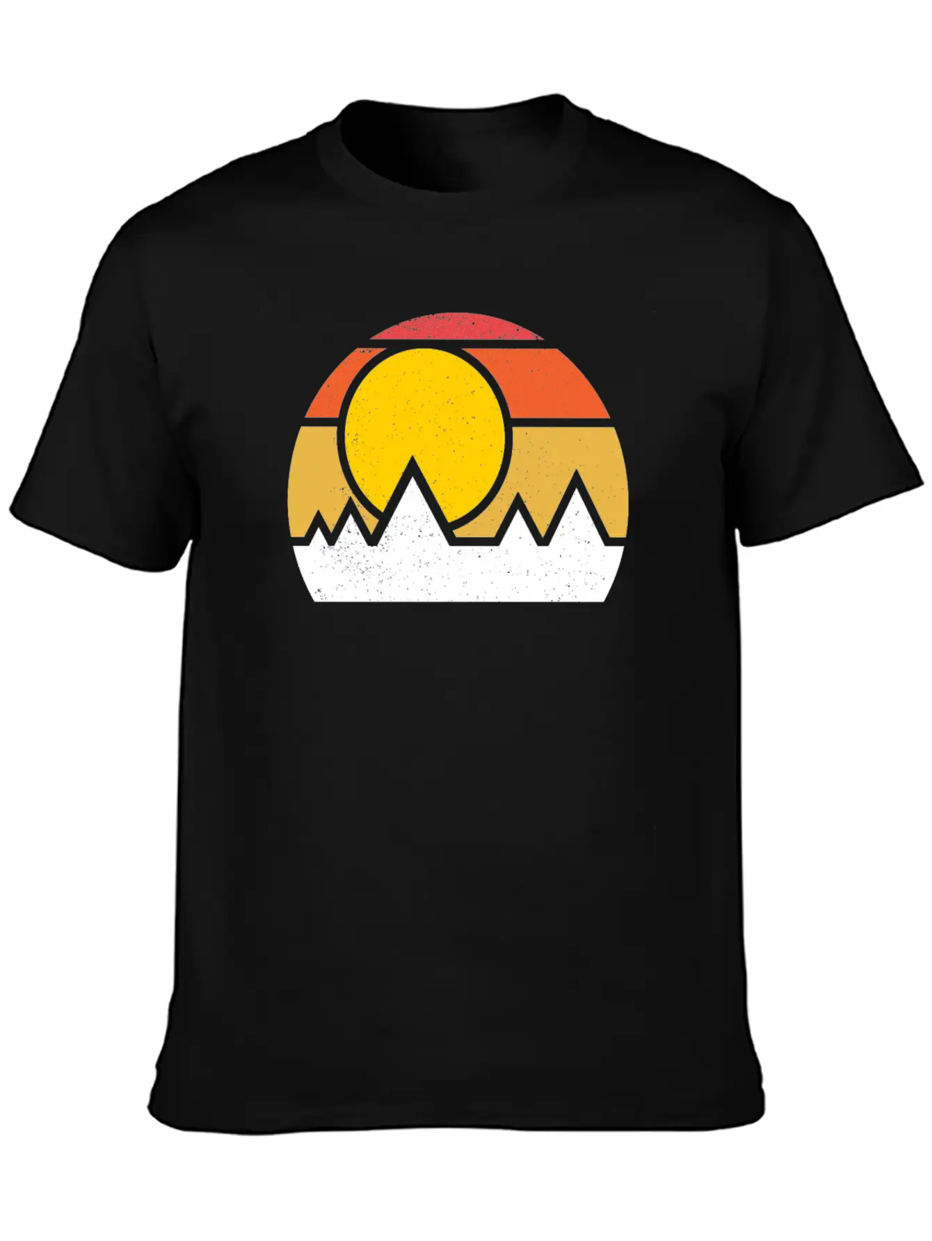 Sunrise Basic Graphic T-Shirt – Daily Comfort In Soft Cotton
