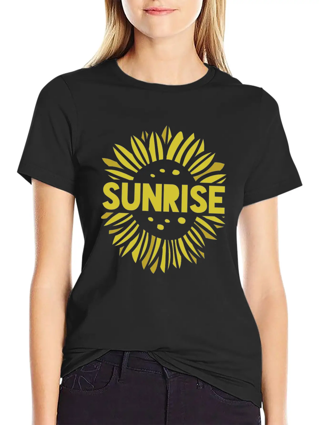 Sunrise Breathable Graphic T-Shirt – Perfect For Casual Days