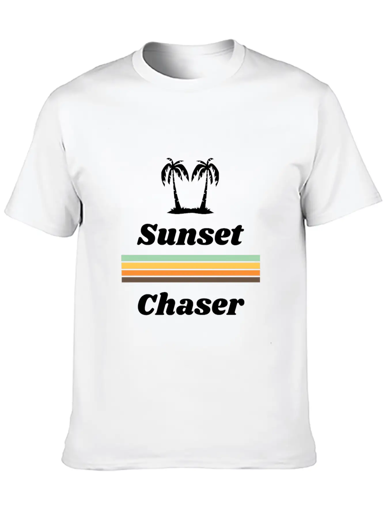 Sunset Chaser Basic Graphic T-Shirt – Daily Comfort In Soft Cotton