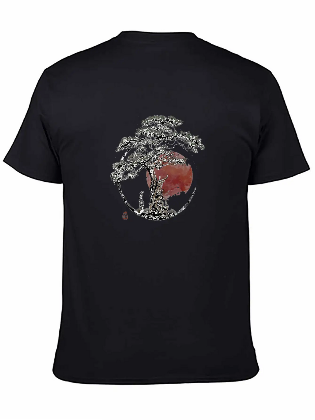 Sunset In Huangshan Classic Cotton Tee – Unisex Comfort For Any Season