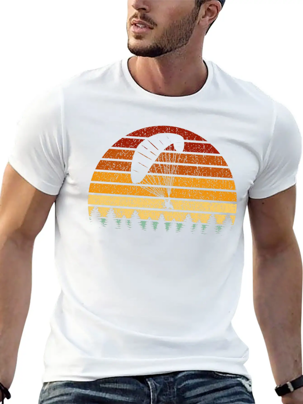 Sunset Paragliding For Paragliders Classic Cotton Tee – Unisex Comfort For Any Season