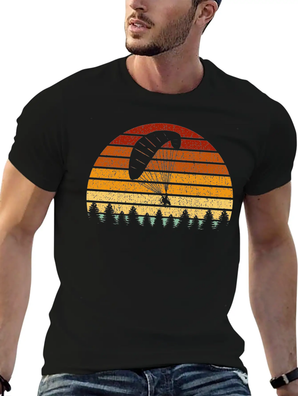 Sunset Paragliding For Paragliders Classic Cotton Tee – Unisex Comfort For Any Season