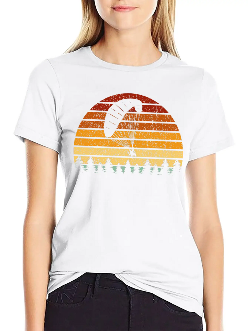 Sunset Paragliding For Paragliders Classic Cotton Tee – Unisex Comfort For Any Season