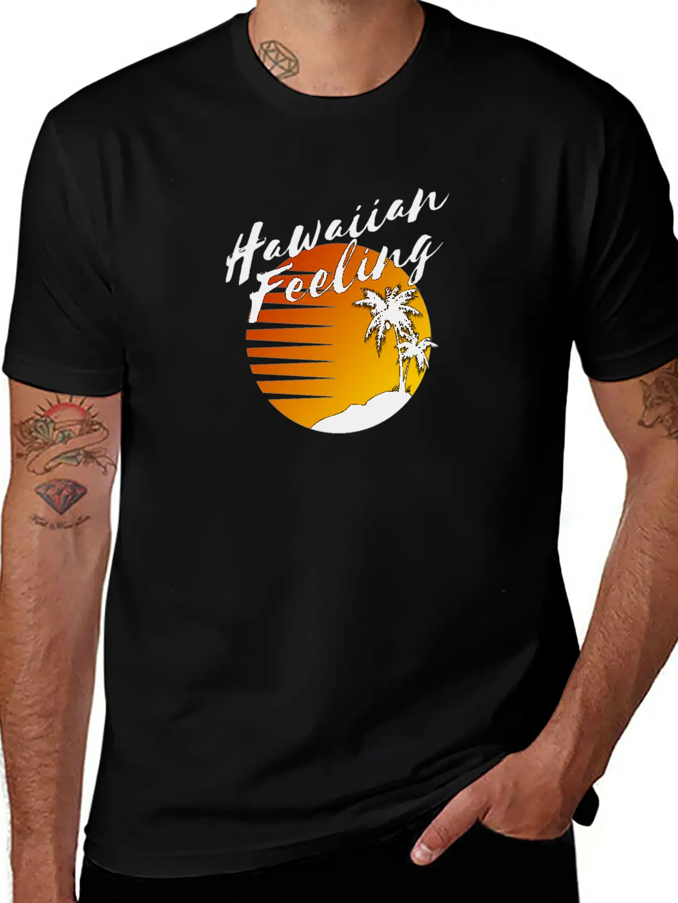 Sunset Stylish Everyday T-Shirt – Unisex Basic Cotton Tee