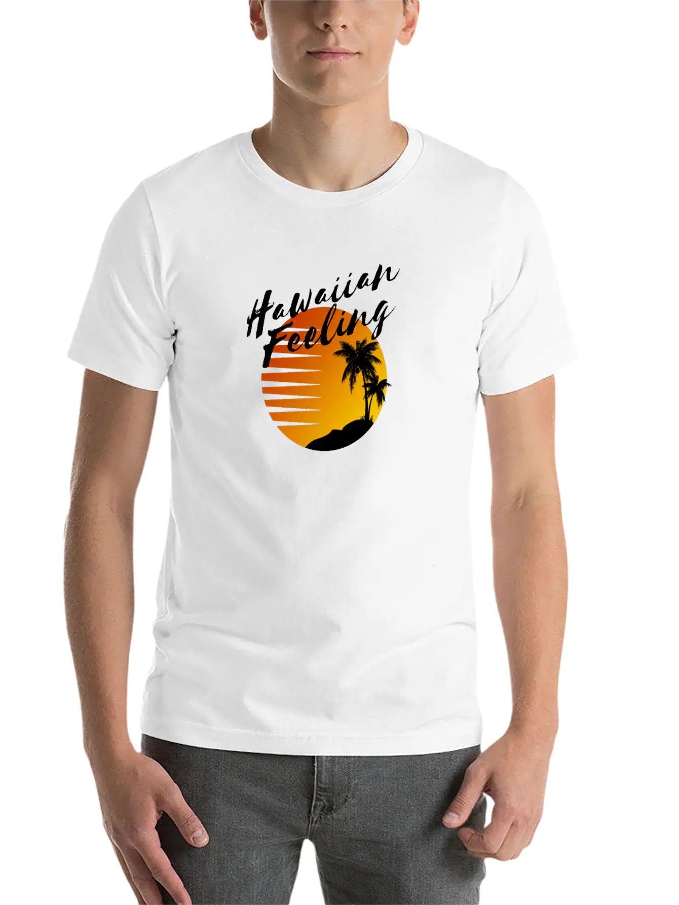 Sunset Stylish Everyday T-Shirt – Unisex Basic Cotton Tee