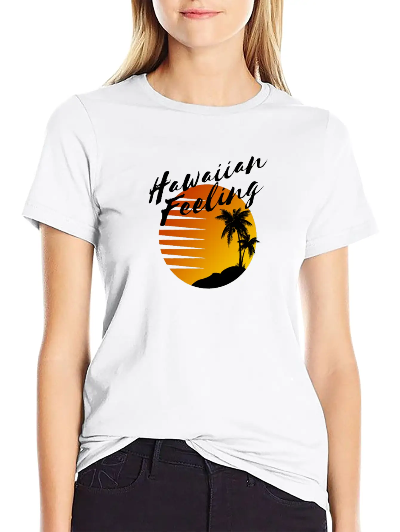 Sunset Stylish Everyday T-Shirt – Unisex Basic Cotton Tee