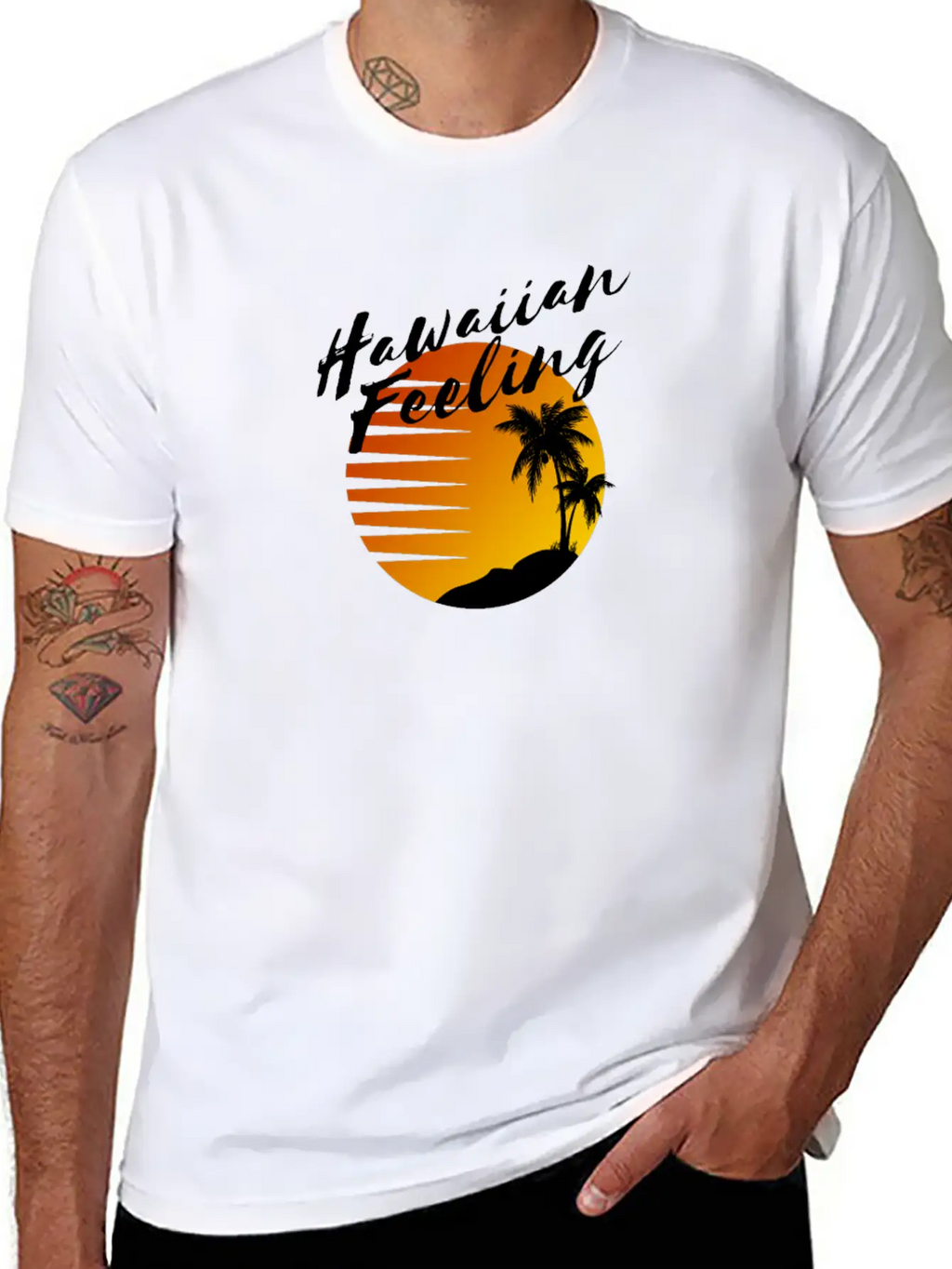 Sunset Stylish Everyday T-Shirt – Unisex Basic Cotton Tee