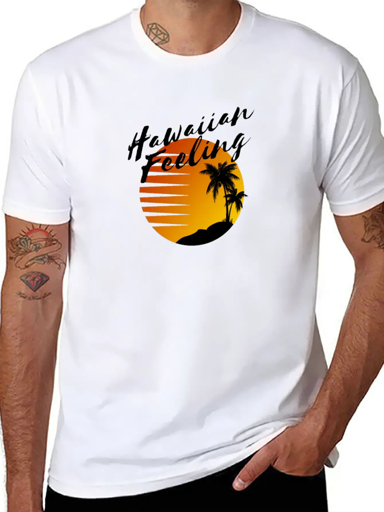Sunset Stylish Everyday T-Shirt – Unisex Basic Cotton Tee