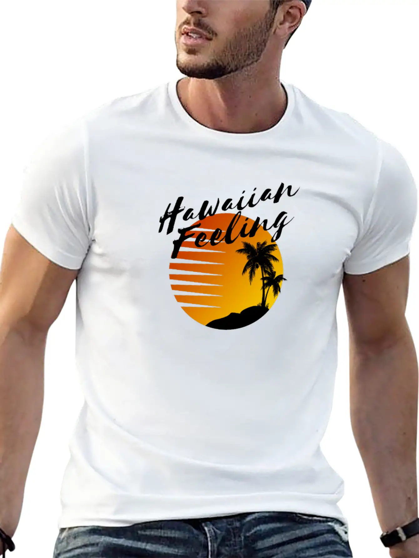 Sunset Stylish Everyday T-Shirt – Unisex Basic Cotton Tee