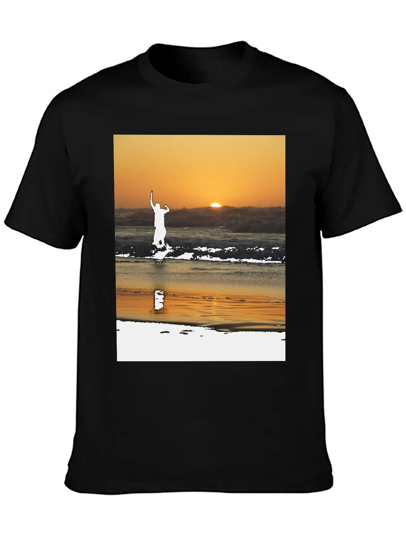 Sunset, Sunset Lovers, Sunset Time Classic Cotton Tee – Unisex Comfort For Any Season