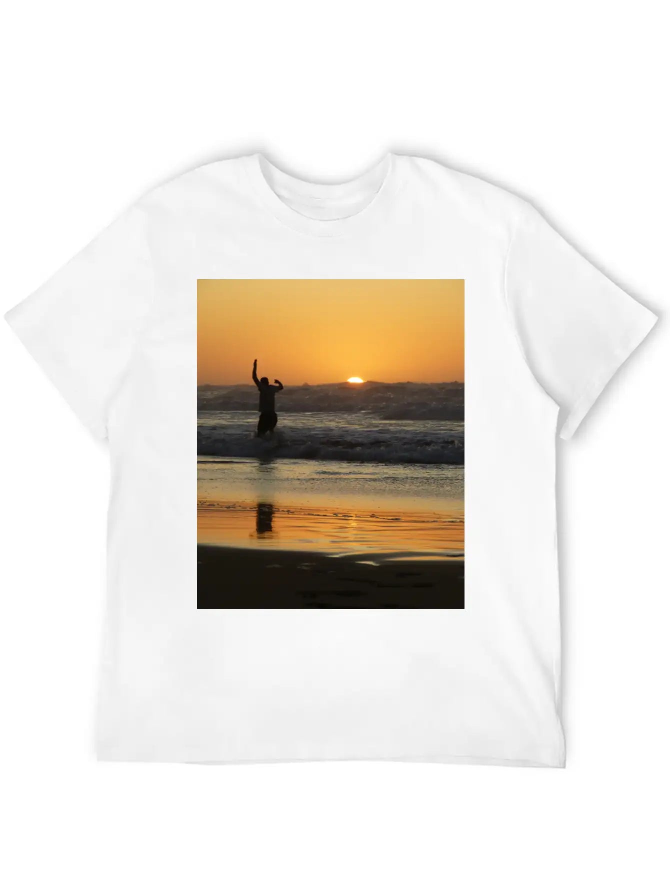 Sunset, Sunset Lovers, Sunset Time Classic Cotton Tee – Unisex Comfort For Any Season