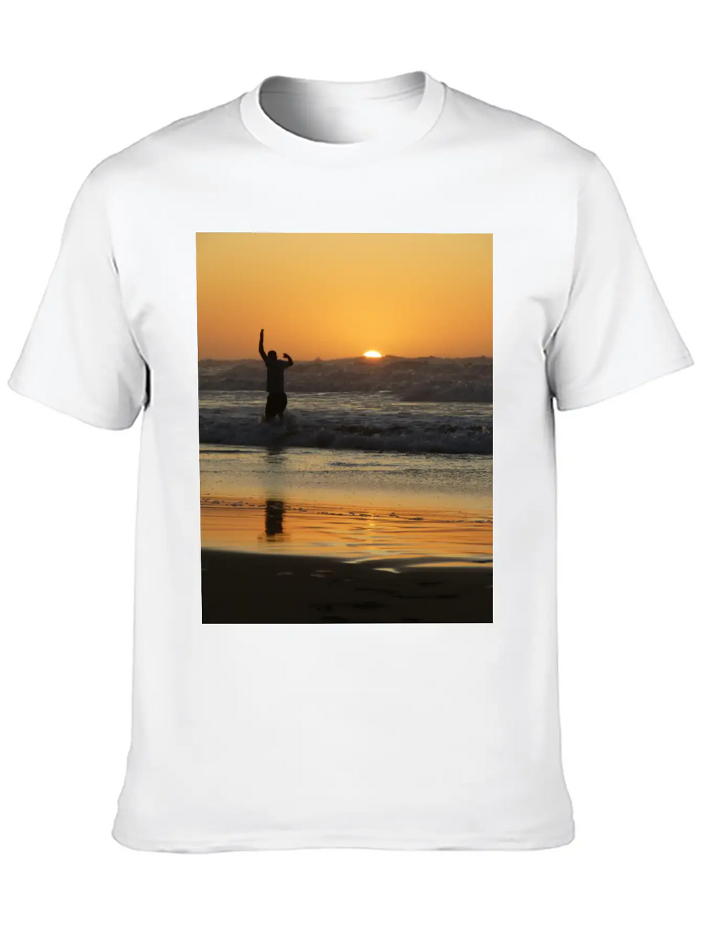 Sunset, Sunset Lovers, Sunset Time Classic Cotton Tee – Unisex Comfort For Any Season