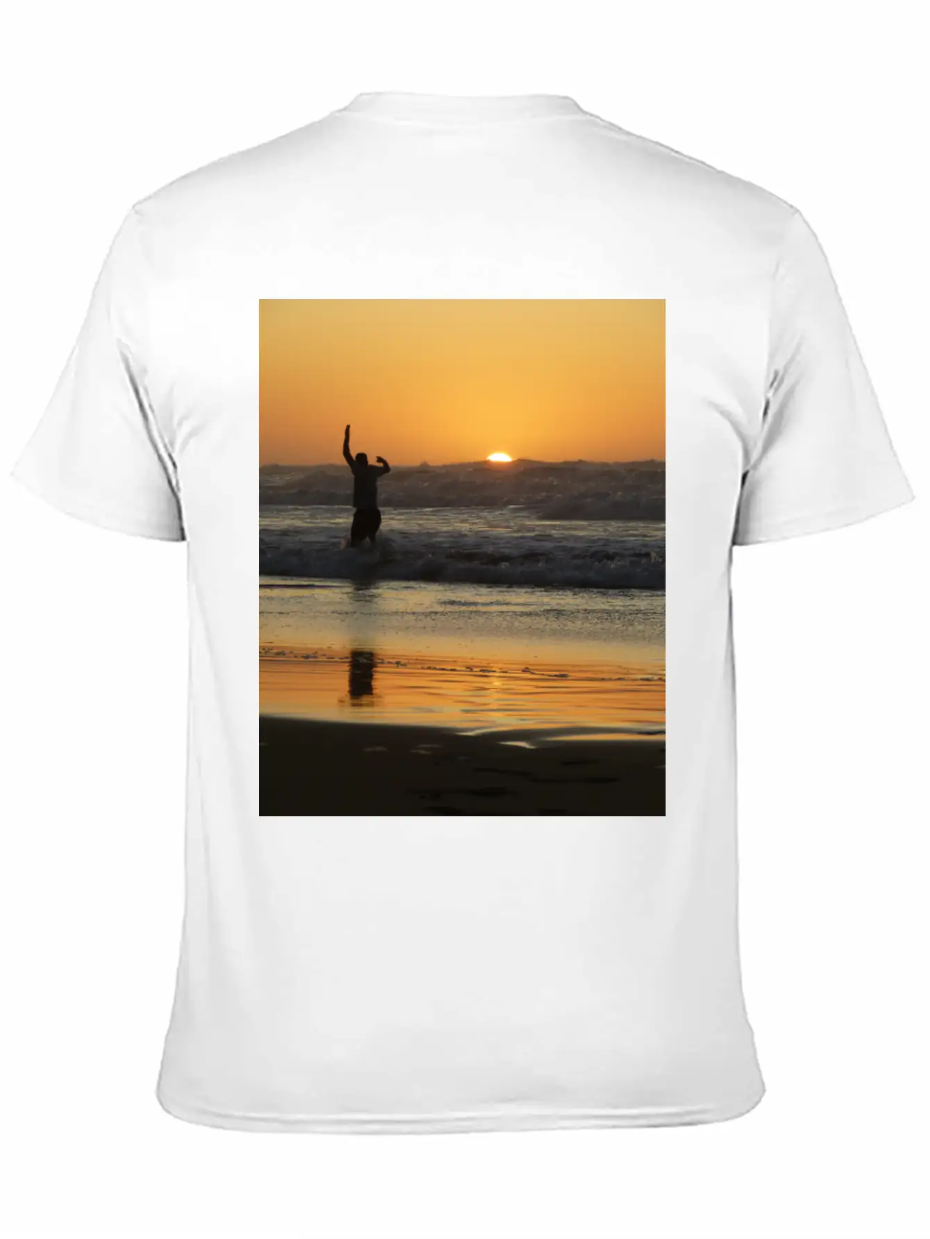 Sunset, Sunset Lovers, Sunset Time Classic Cotton Tee – Unisex Comfort For Any Season