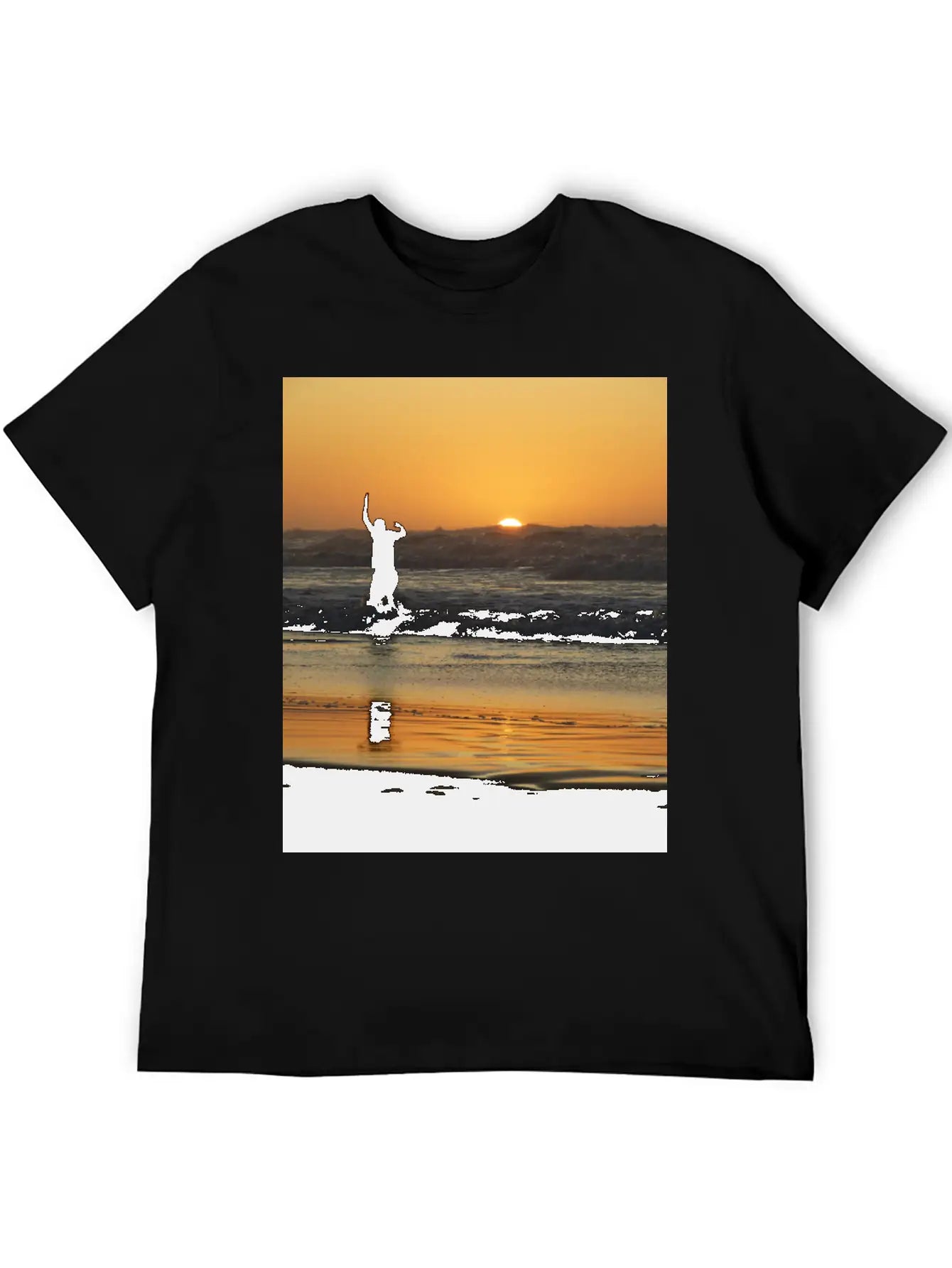 Sunset, Sunset Lovers, Sunset Time Classic Cotton Tee – Unisex Comfort For Any Season