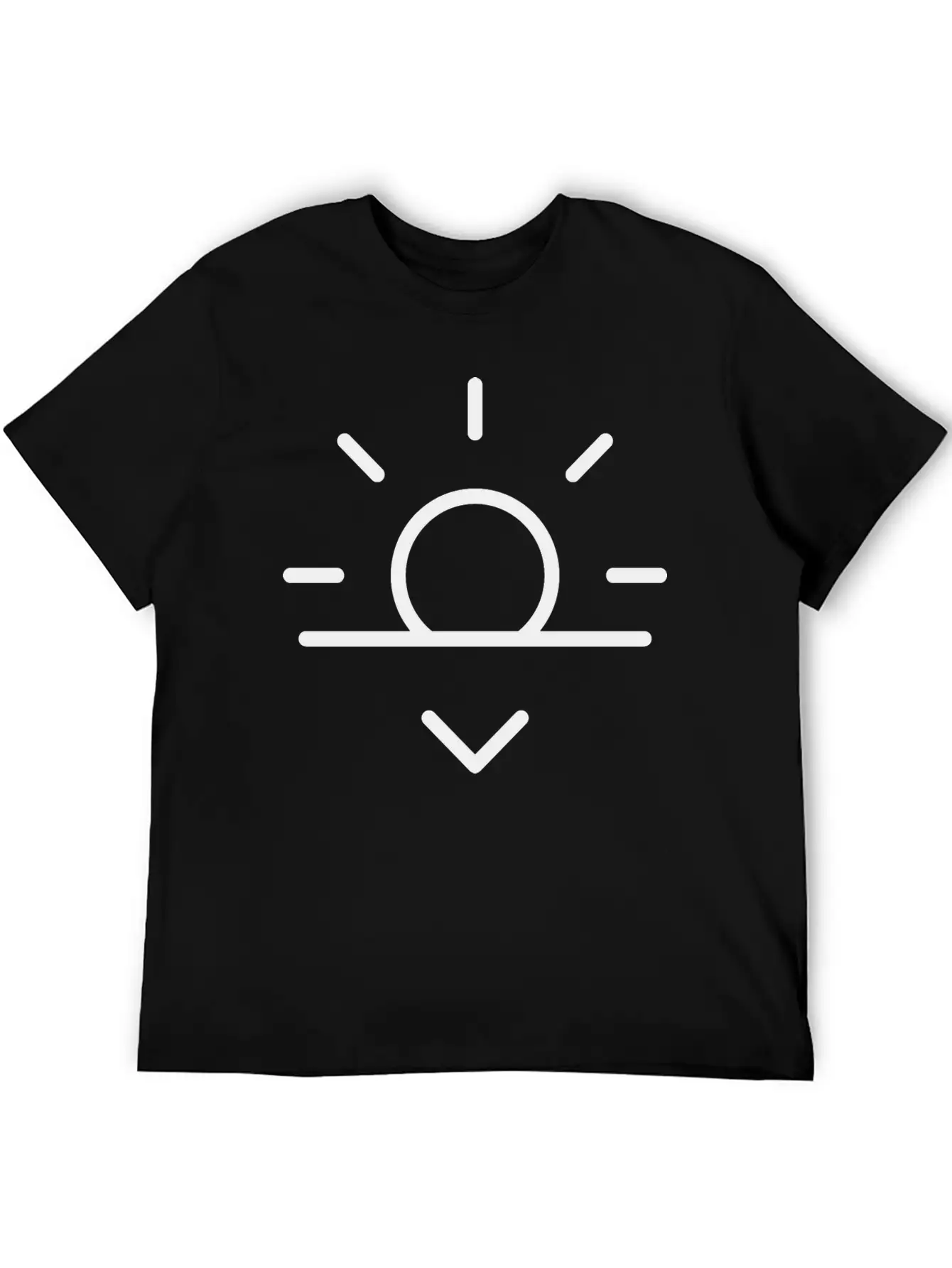 Sunset Unisex Casual T-Shirt – Clean Design For Daily Comfort