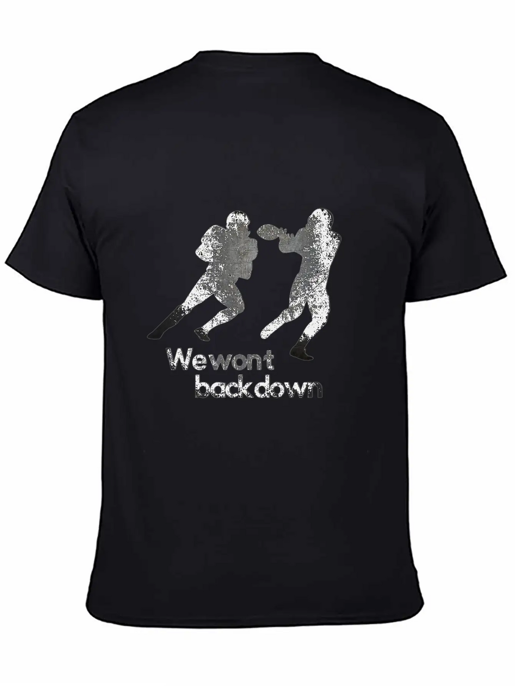 Super Bowl We Wont Back Down Running Back Goal Stylish Everyday T-Shirt – Unisex Basic Cotton Tee
