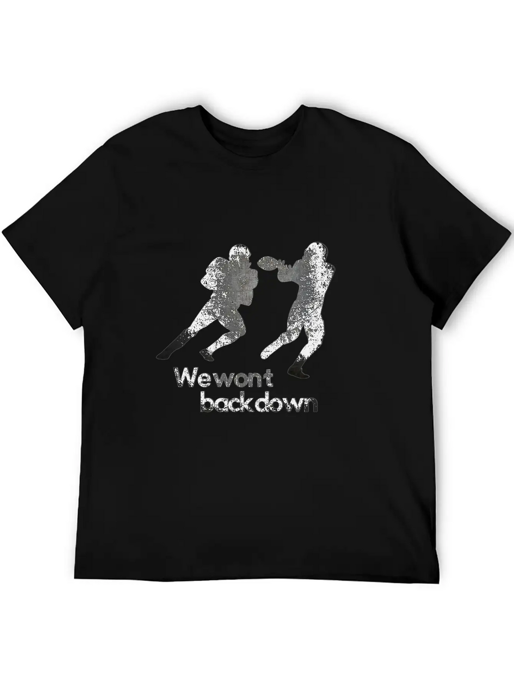 Super Bowl We Wont Back Down Running Back Goal Stylish Everyday T-Shirt – Unisex Basic Cotton Tee