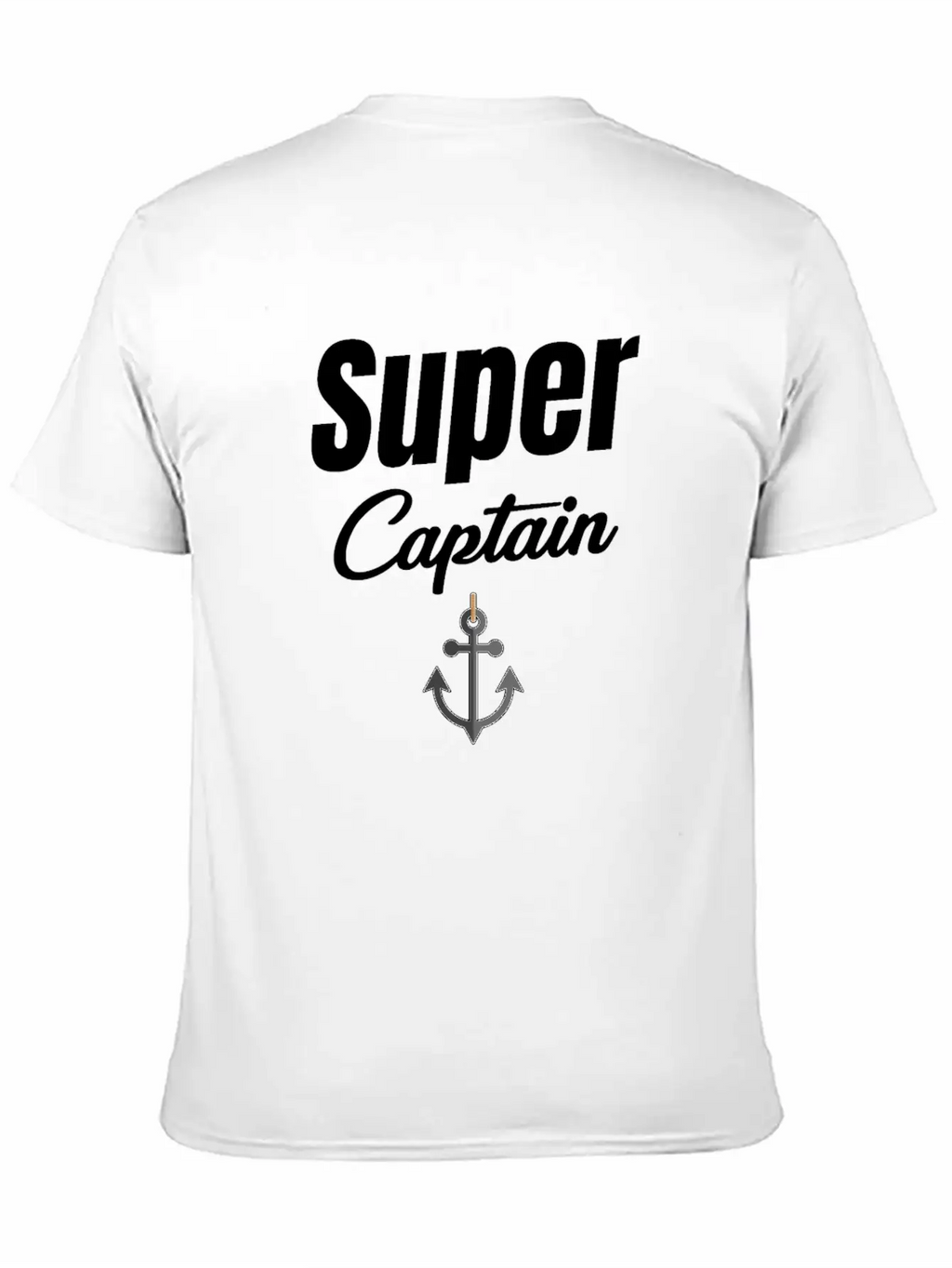 Super Captain Funny Ship Captain Cruise Sailing Basic Graphic T-Shirt – Daily Comfort In Soft Cotton