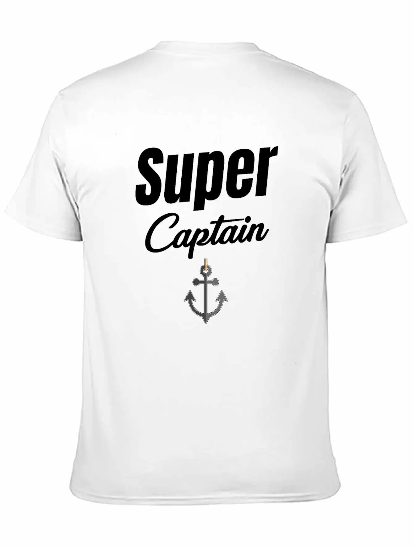 Super Captain Funny Ship Captain Cruise Sailing Basic Graphic T-Shirt – Daily Comfort In Soft Cotton