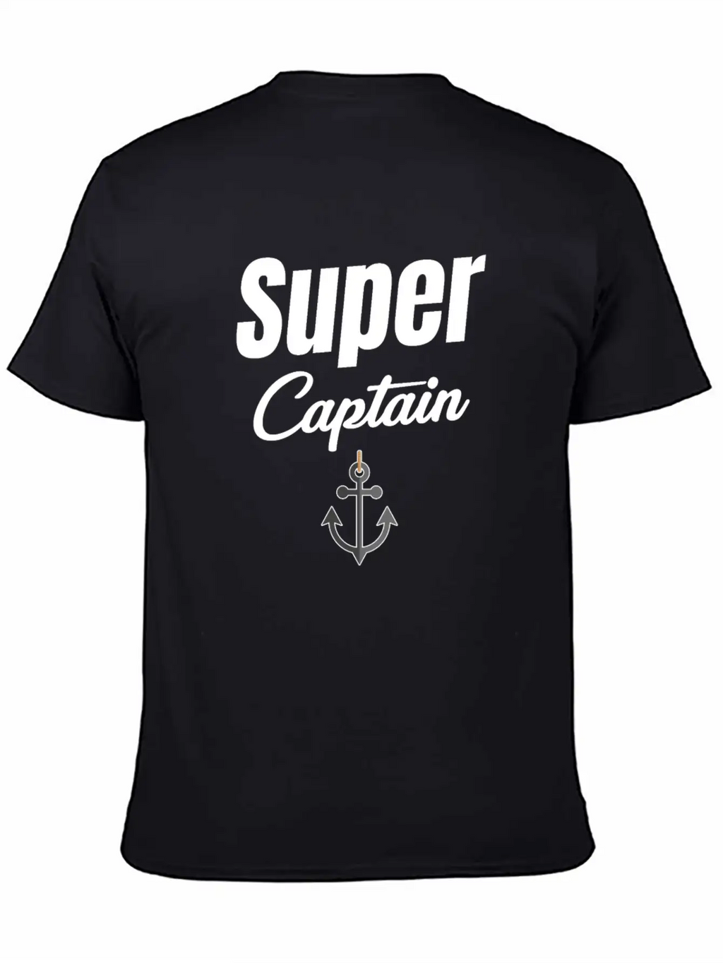 Super Captain Funny Ship Captain Cruise Sailing Basic Graphic T-Shirt – Daily Comfort In Soft Cotton
