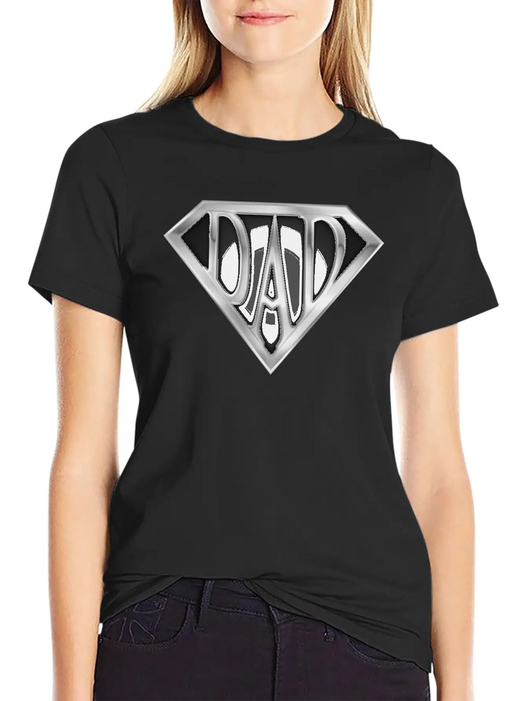 Super Dad Stylish Everyday T-Shirt – Unisex Basic Cotton Tee