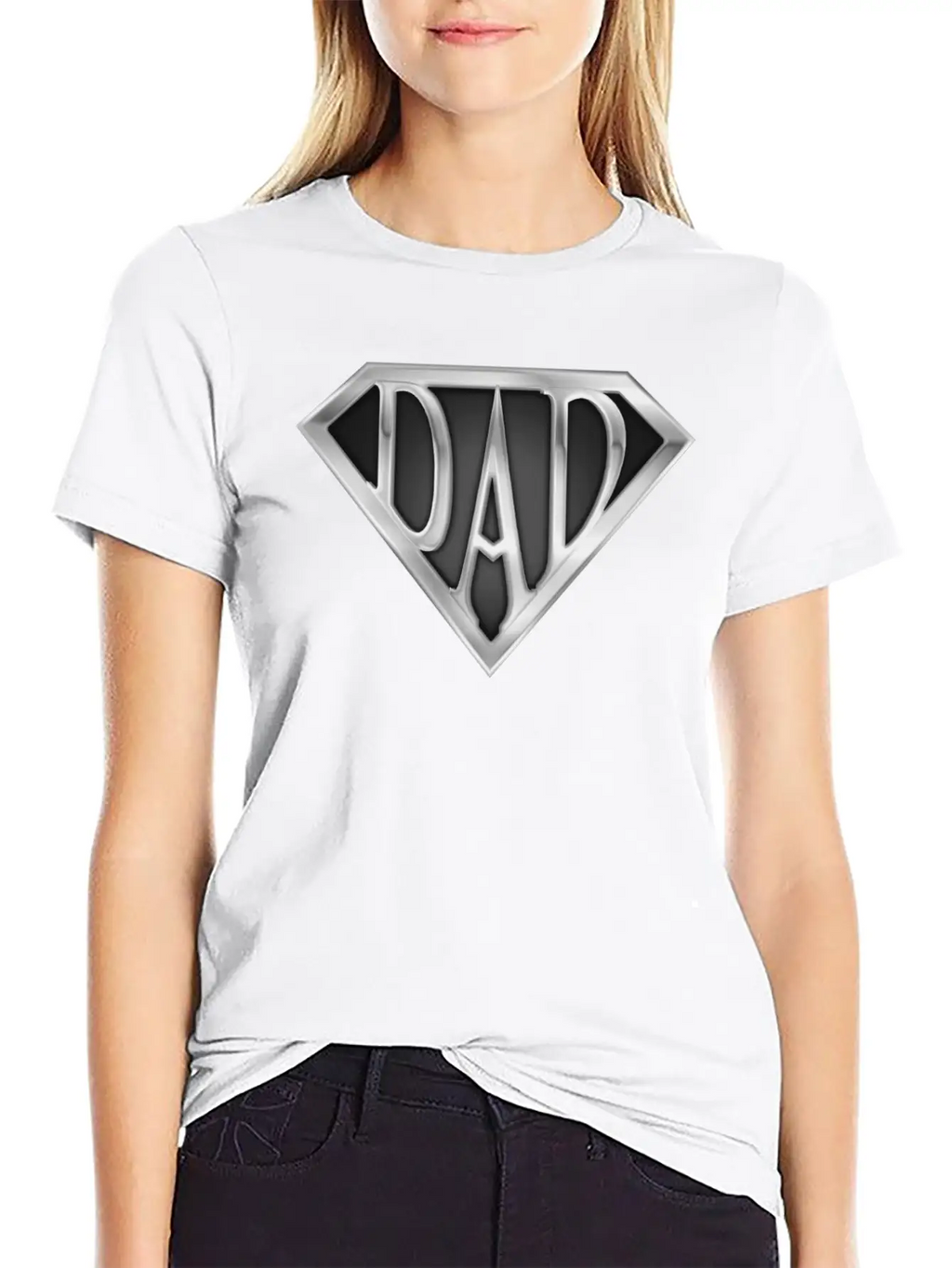 Super Dad Stylish Everyday T-Shirt – Unisex Basic Cotton Tee