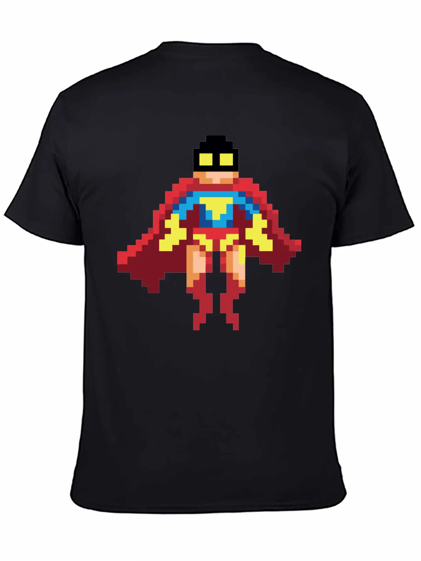 Super Hero Pixel Art - Vince Essential Cotton Tee For Daily Outfits – Unisex Style