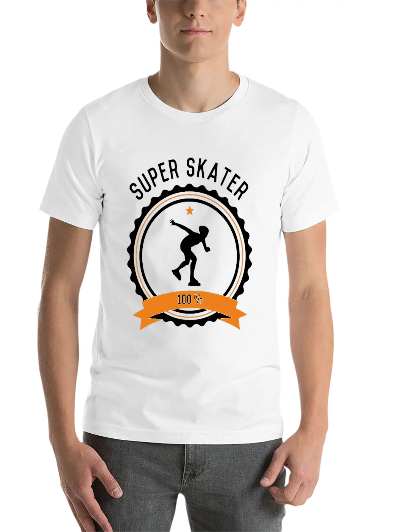 Super Inline Skater Classic Cotton Tee – Unisex Comfort For Any Season