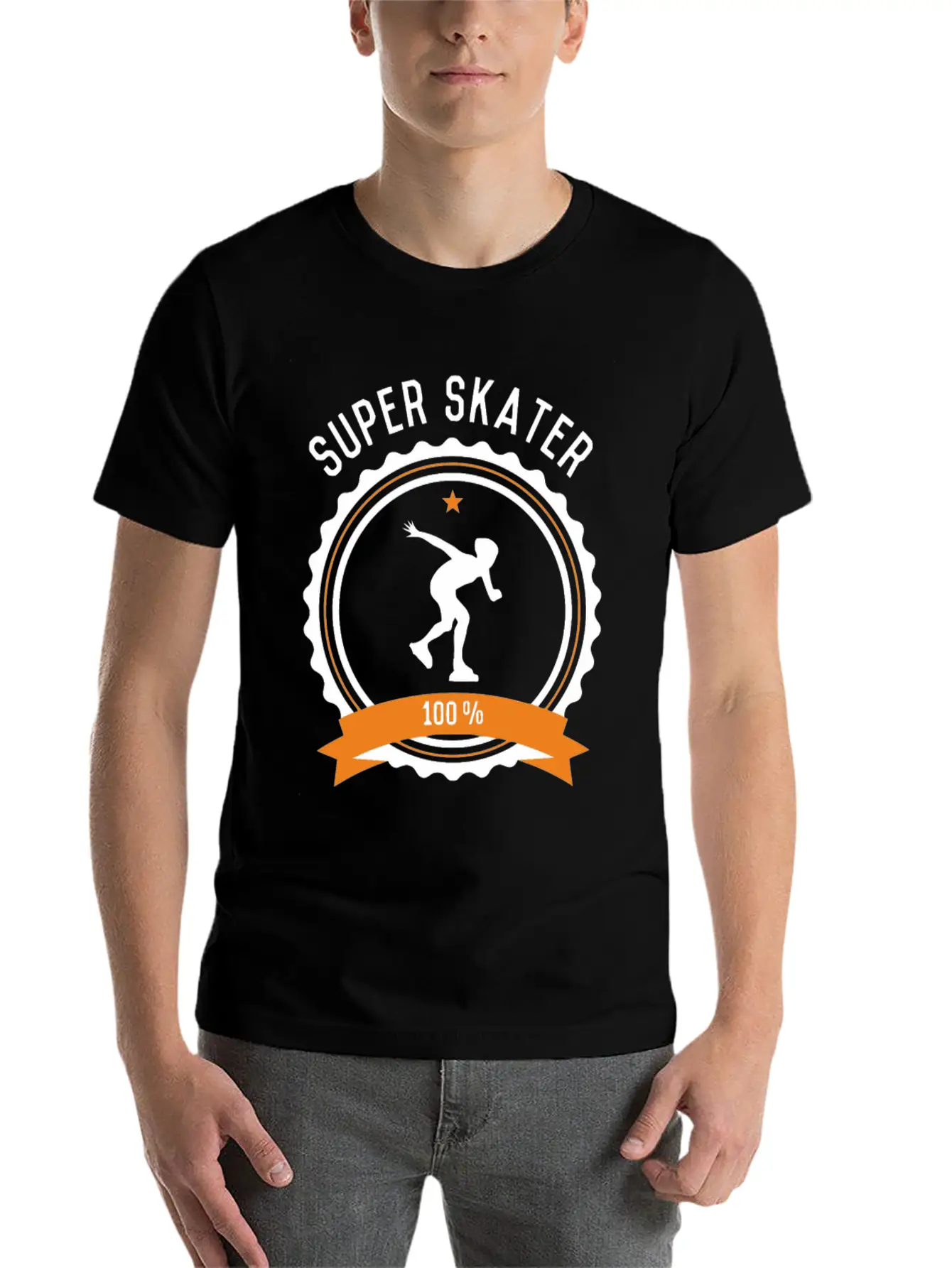 Super Inline Skater Classic Cotton Tee – Unisex Comfort For Any Season