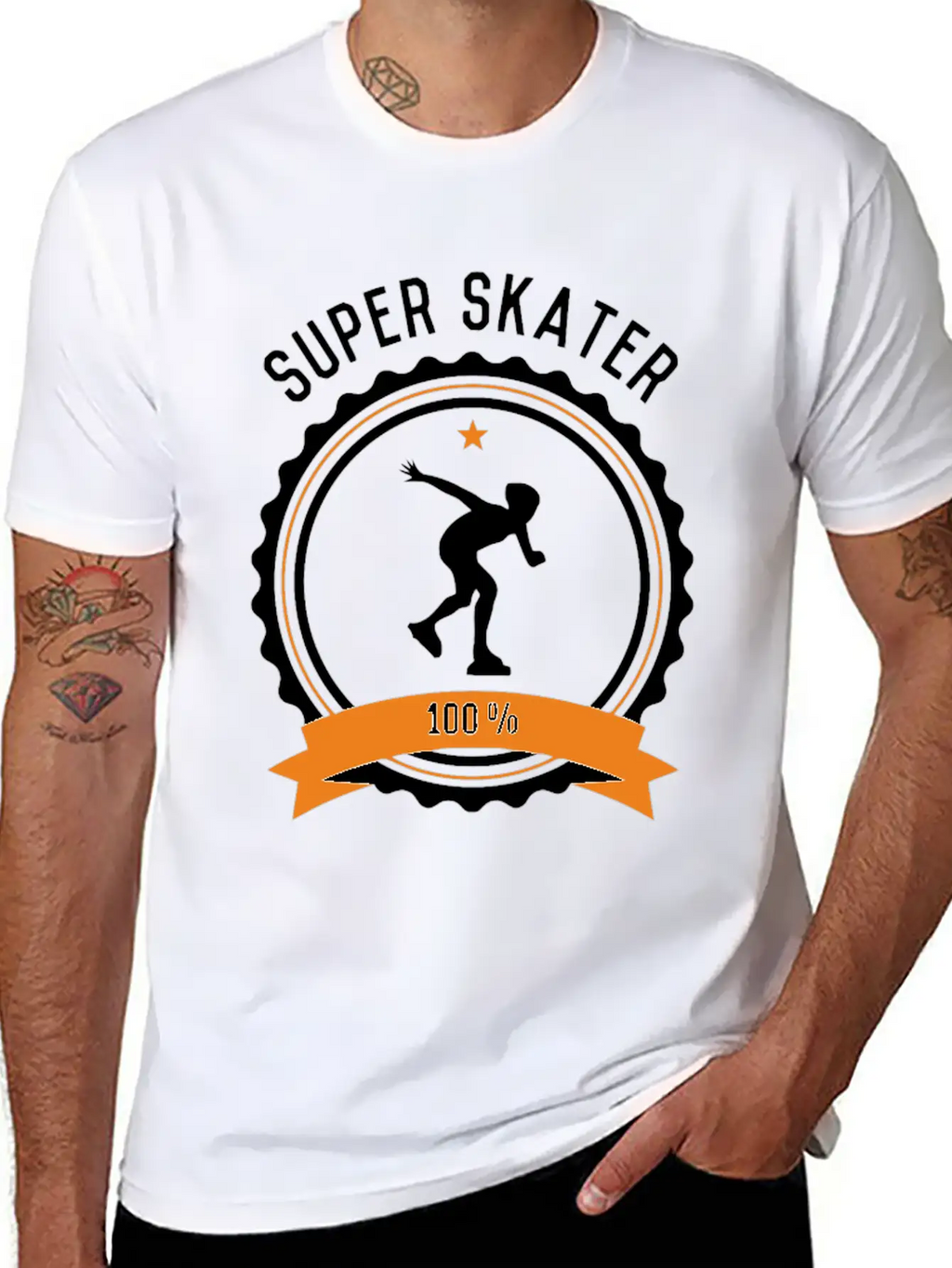 Super Inline Skater Classic Cotton Tee – Unisex Comfort For Any Season