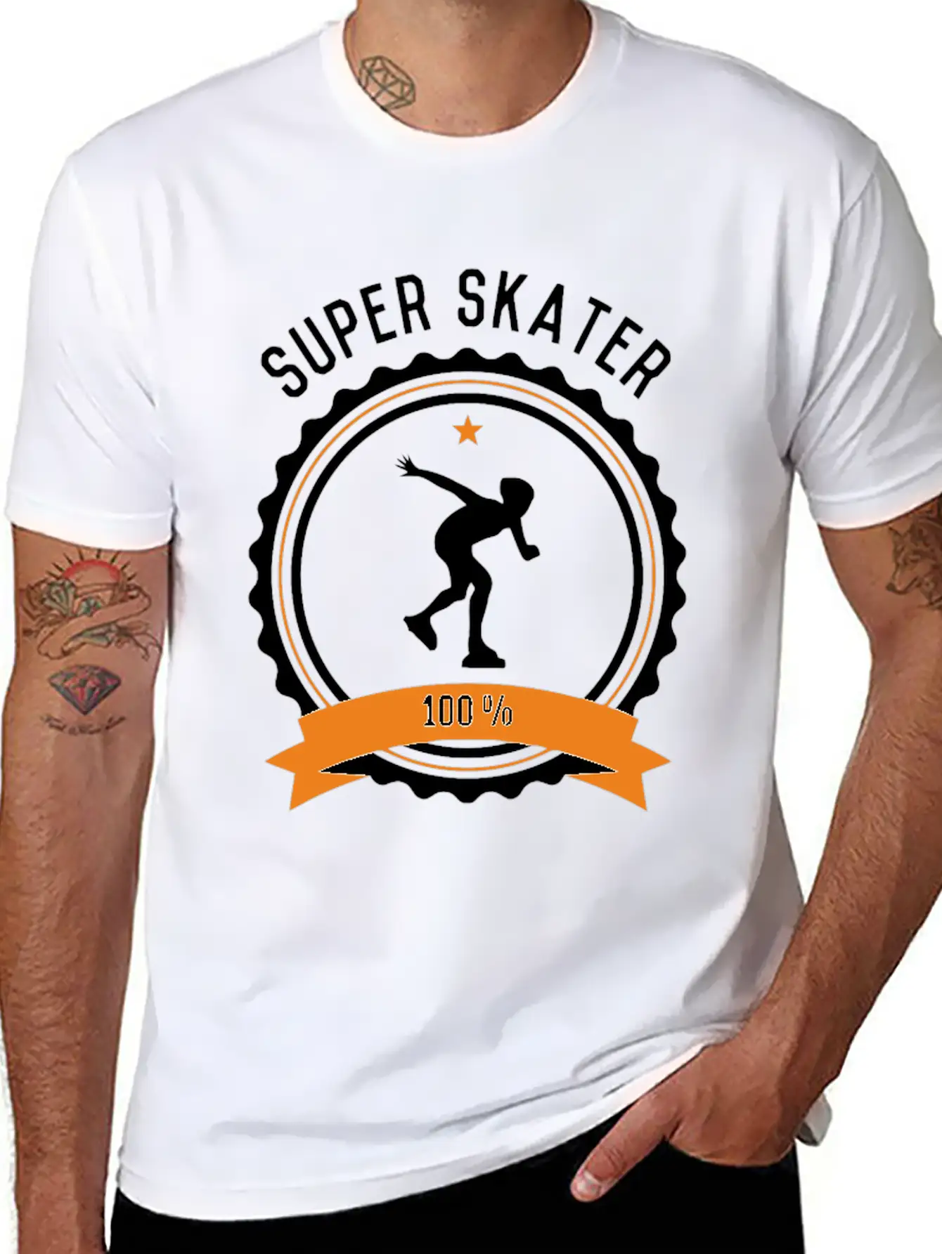 Super Inline Skater Classic Cotton Tee – Unisex Comfort For Any Season