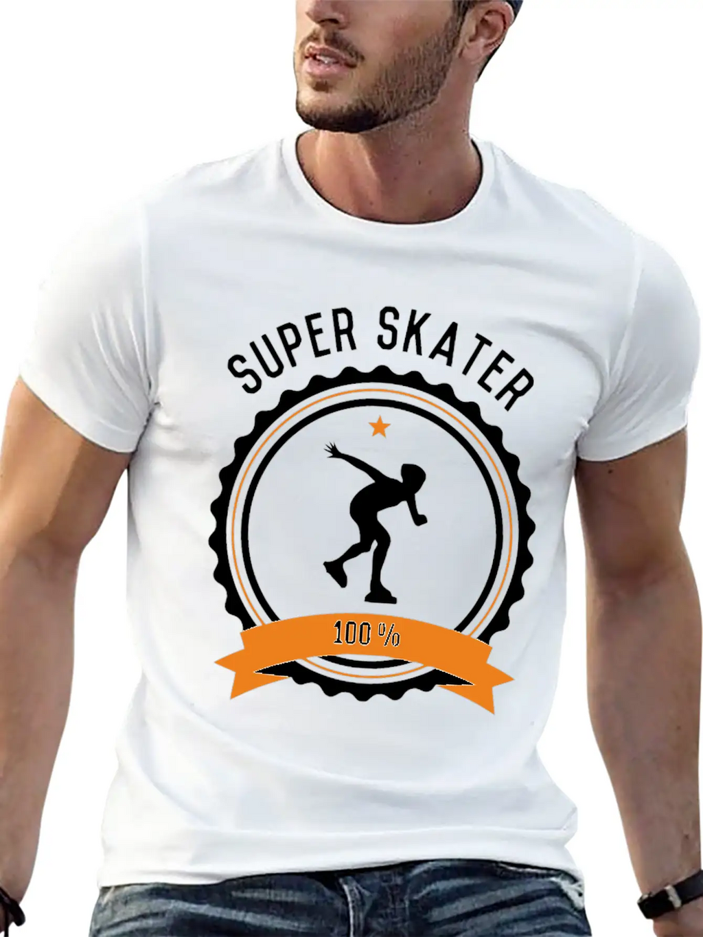 Super Inline Skater Classic Cotton Tee – Unisex Comfort For Any Season
