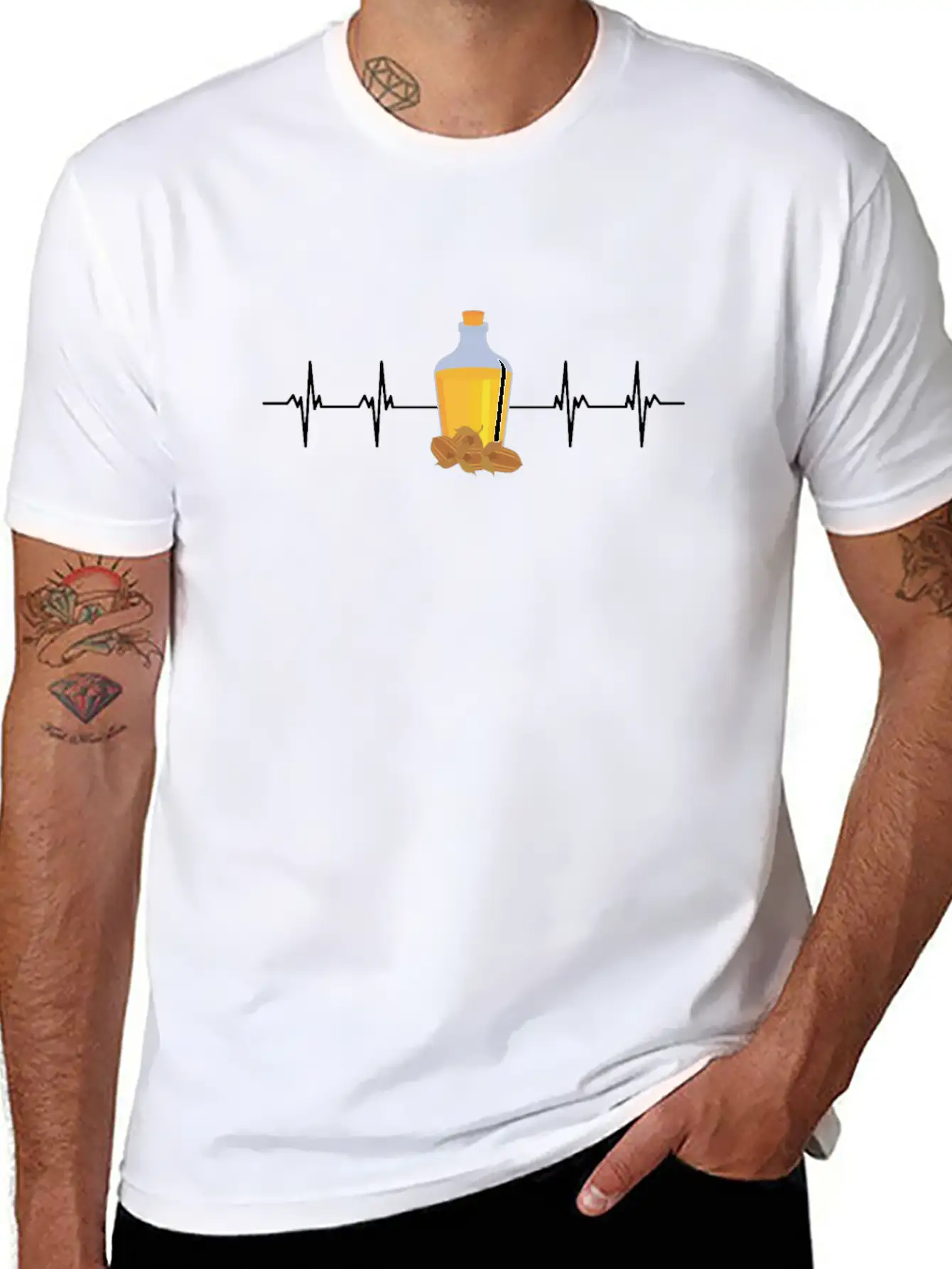 Superfood Flax Seed Oil Classic Cotton Tee – Unisex Comfort For Any Season