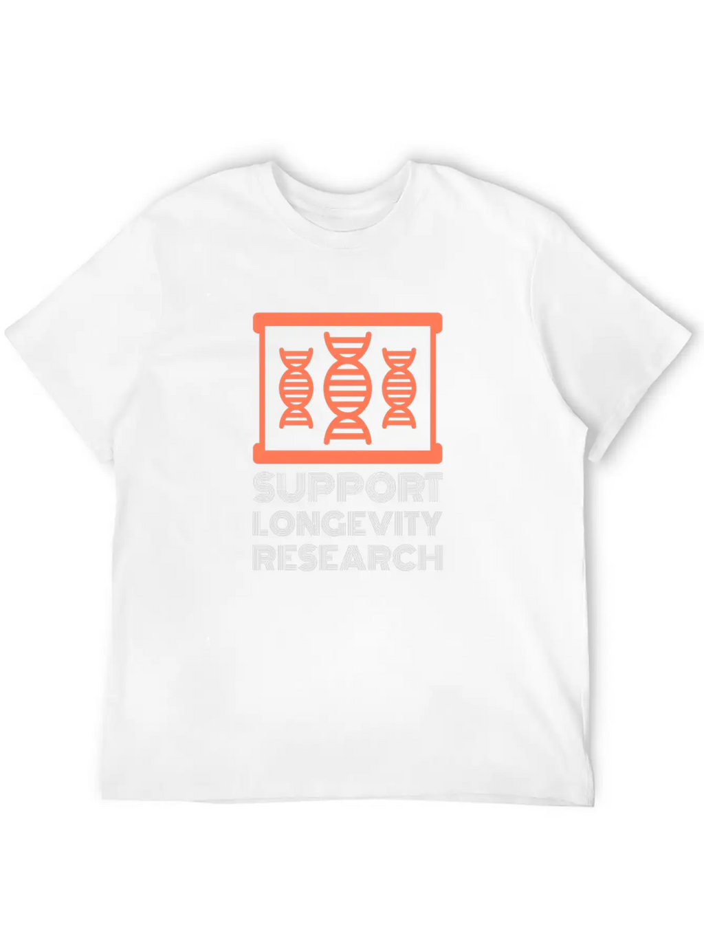 Support Longevity Research Stylish Everyday T-Shirt – Unisex Basic Cotton Tee
