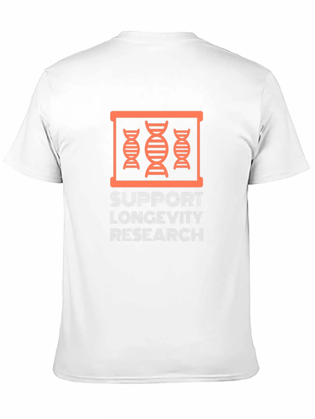 Support Longevity Research Stylish Everyday T-Shirt – Unisex Basic Cotton Tee