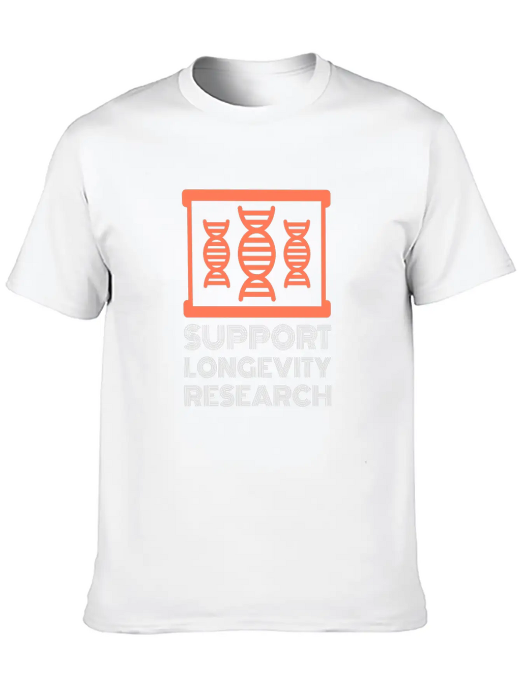 Support Longevity Research Stylish Everyday T-Shirt – Unisex Basic Cotton Tee