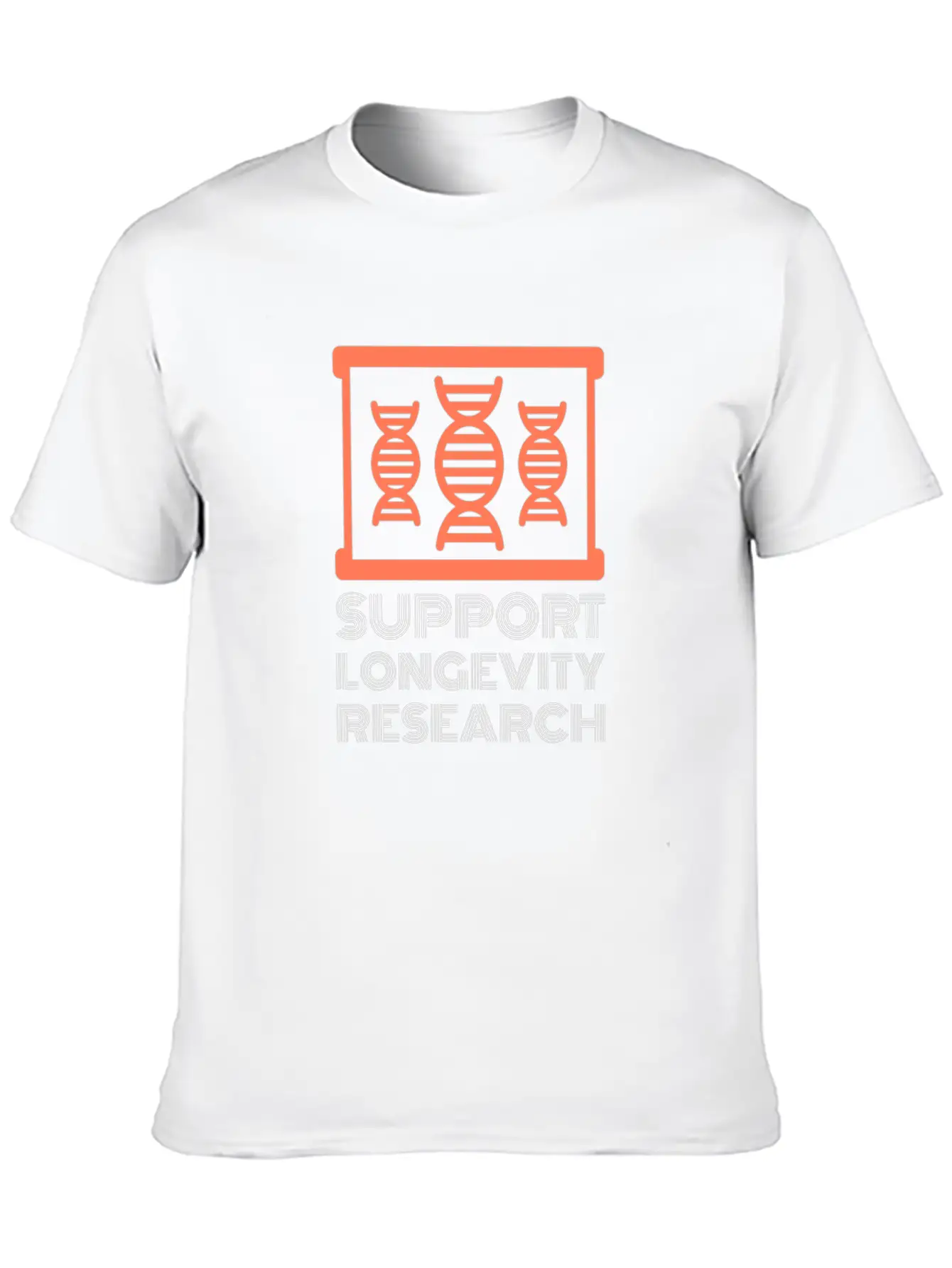 Support Longevity Research Stylish Everyday T-Shirt – Unisex Basic Cotton Tee