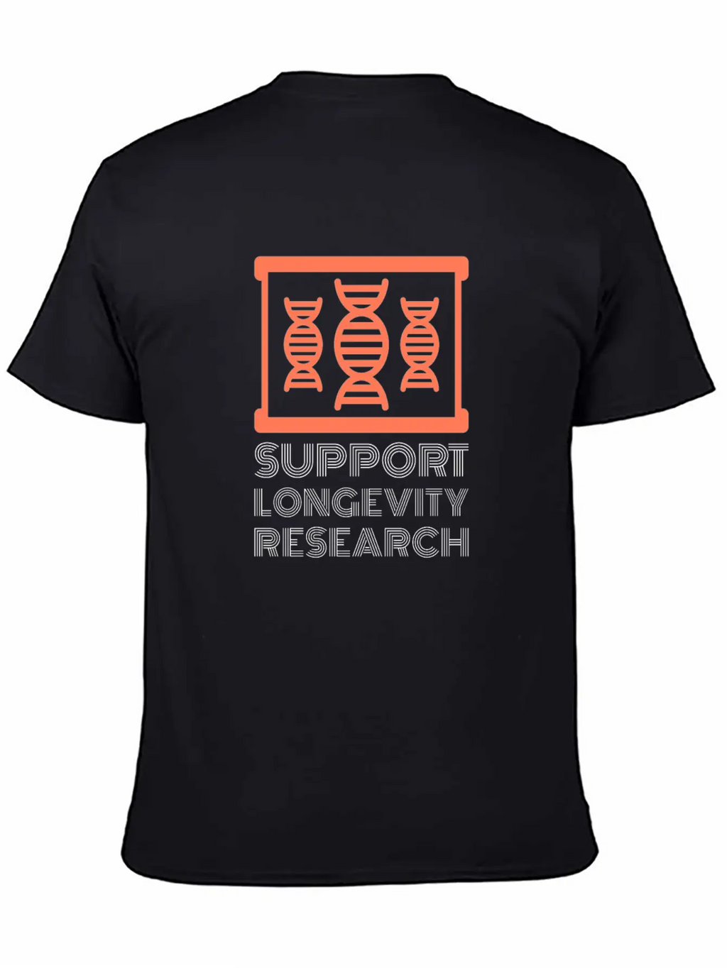 Support Longevity Research Stylish Everyday T-Shirt – Unisex Basic Cotton Tee