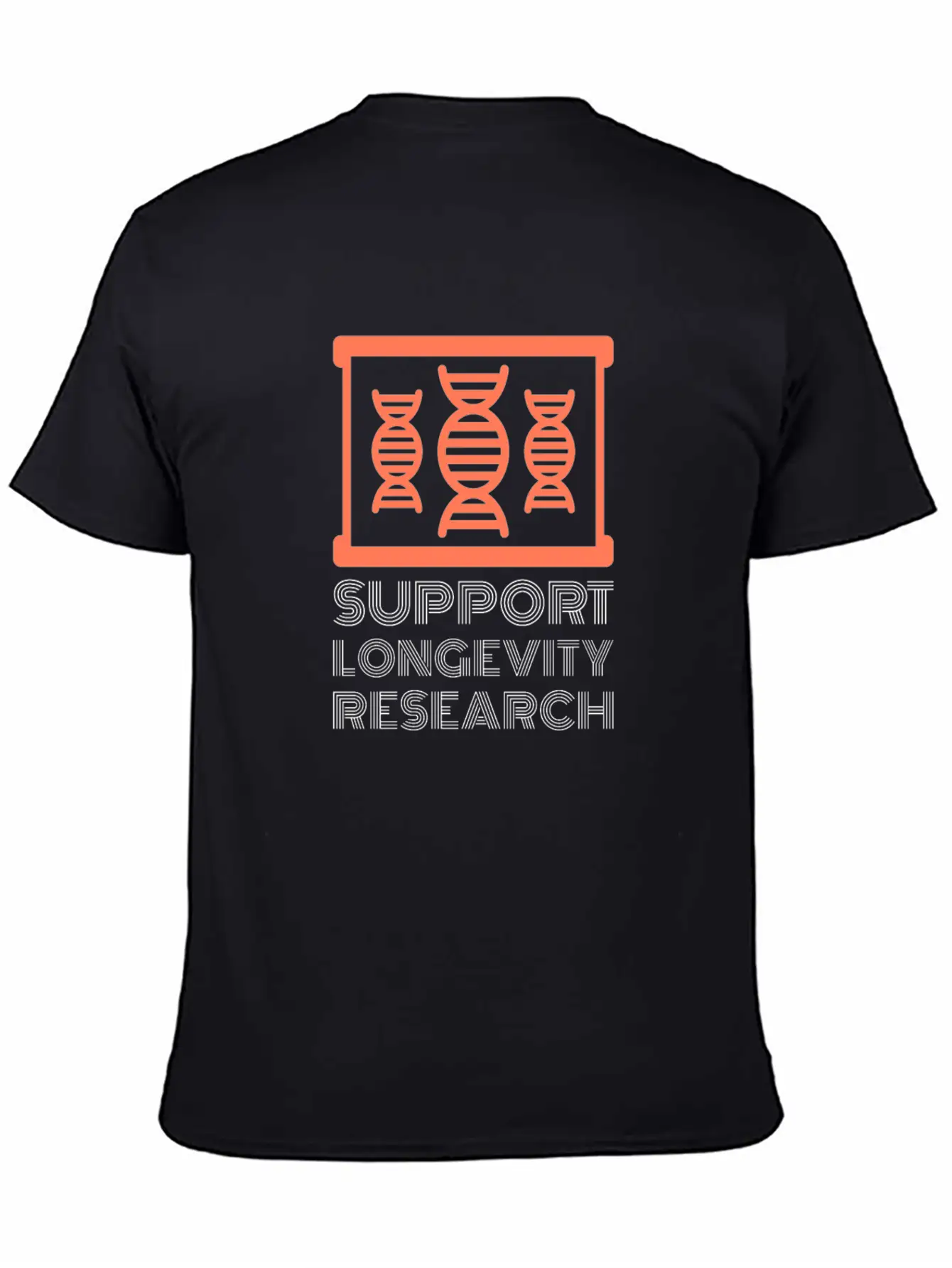 Support Longevity Research Stylish Everyday T-Shirt – Unisex Basic Cotton Tee