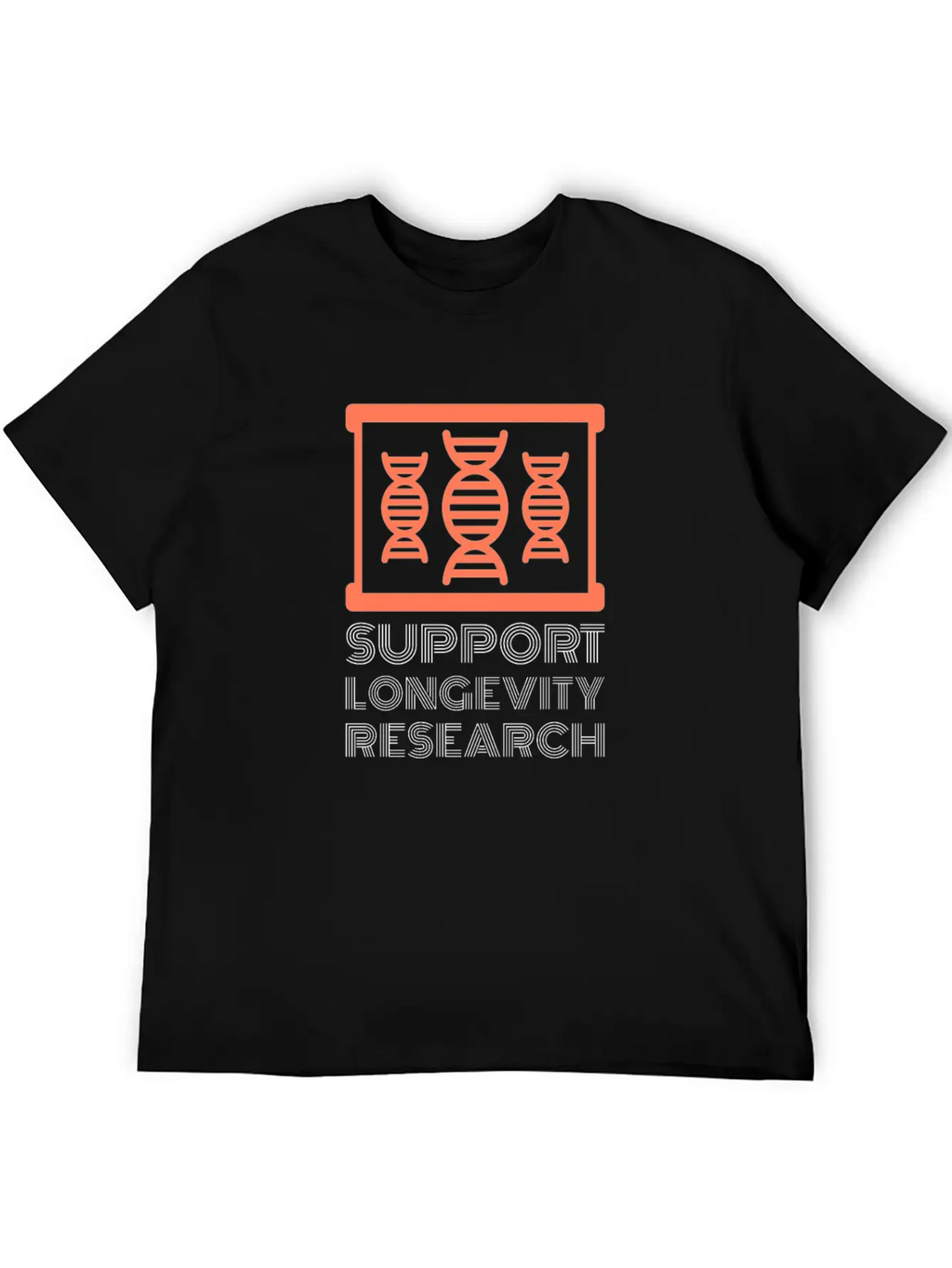 Support Longevity Research Stylish Everyday T-Shirt – Unisex Basic Cotton Tee