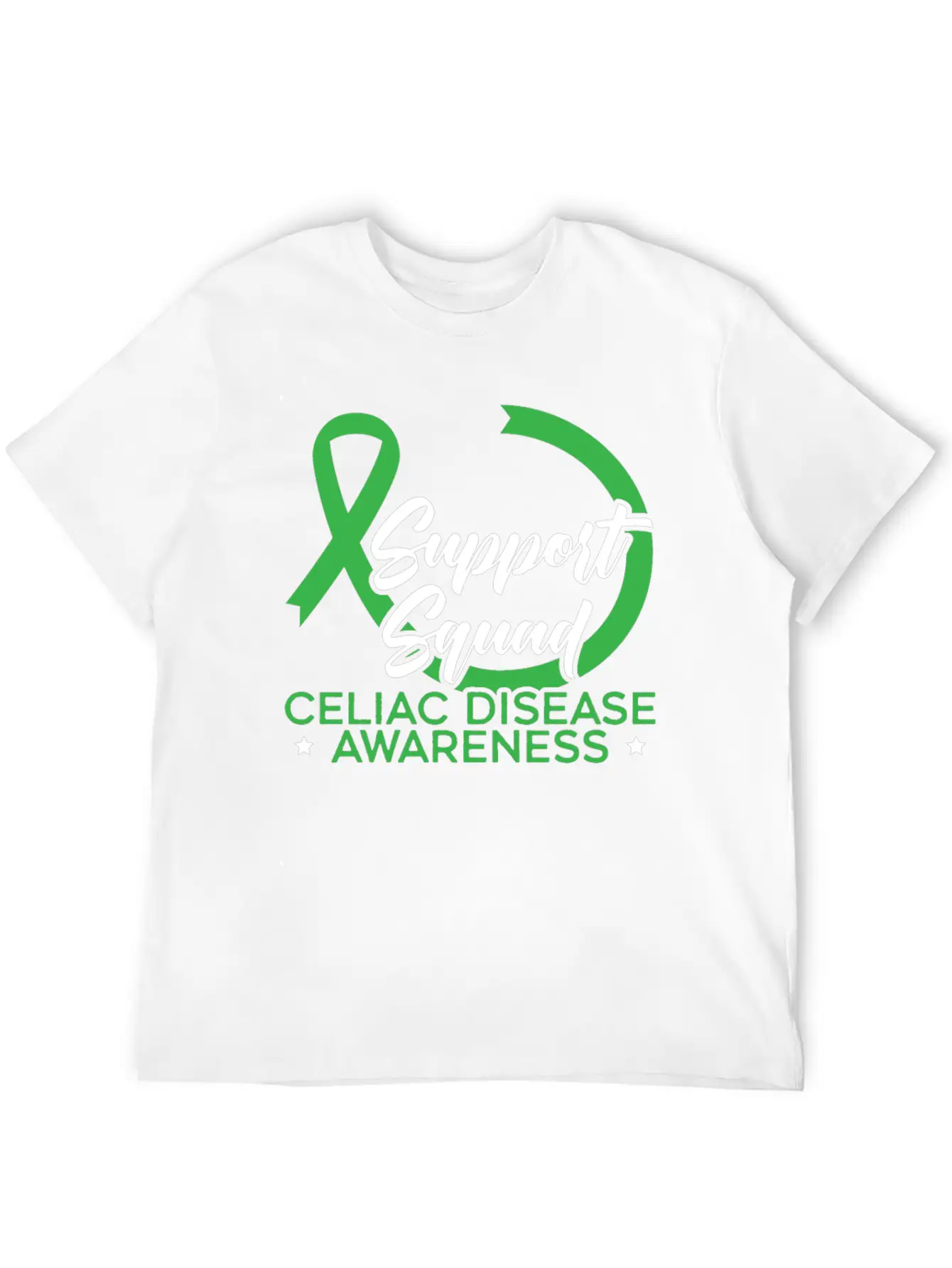 Support Squad Celiac Disease Awareness Gluten Free Classic Cotton Tee – Unisex Comfort For Any Season