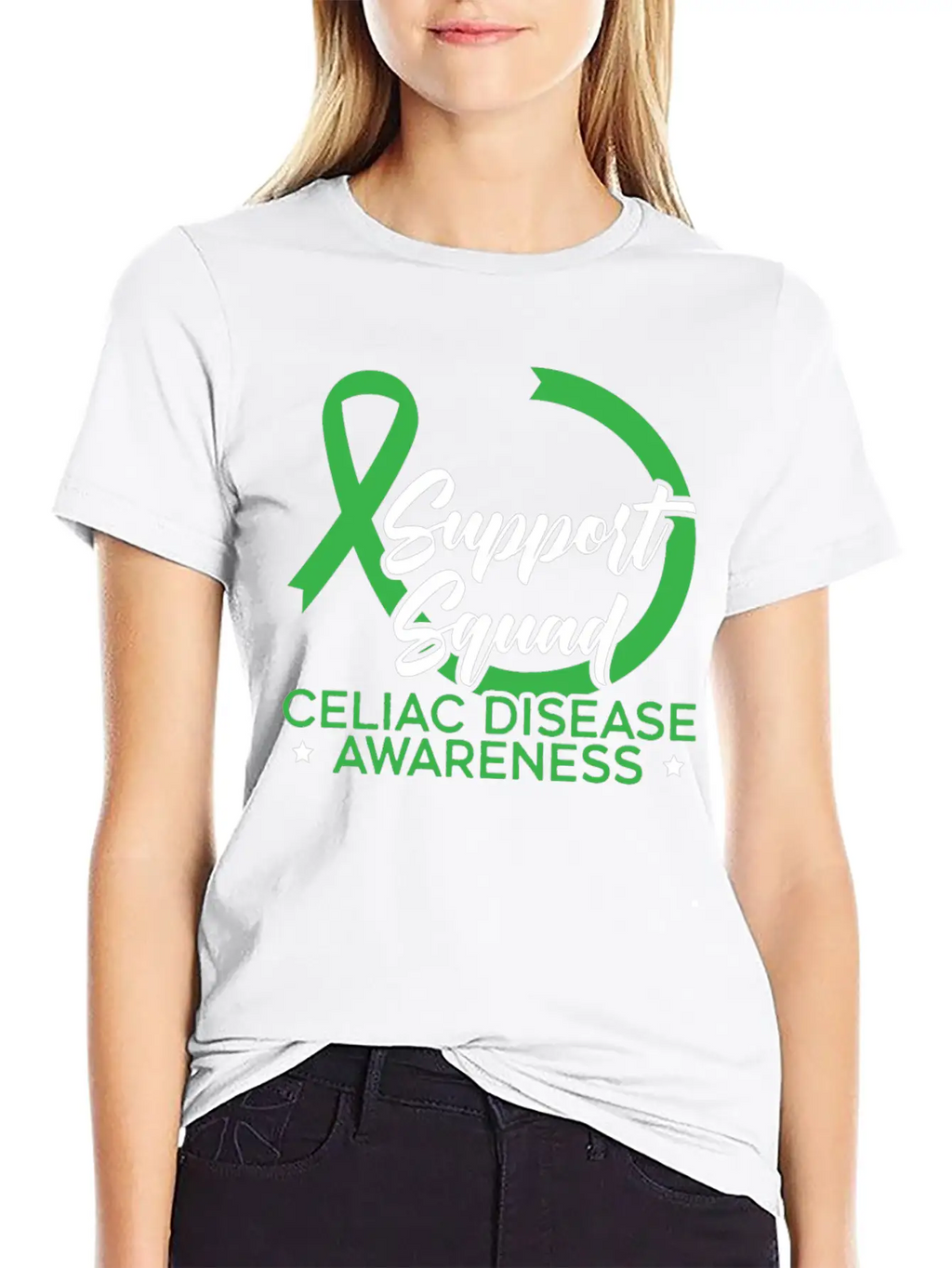 Support Squad Celiac Disease Awareness Gluten Free Classic Cotton Tee – Unisex Comfort For Any Season
