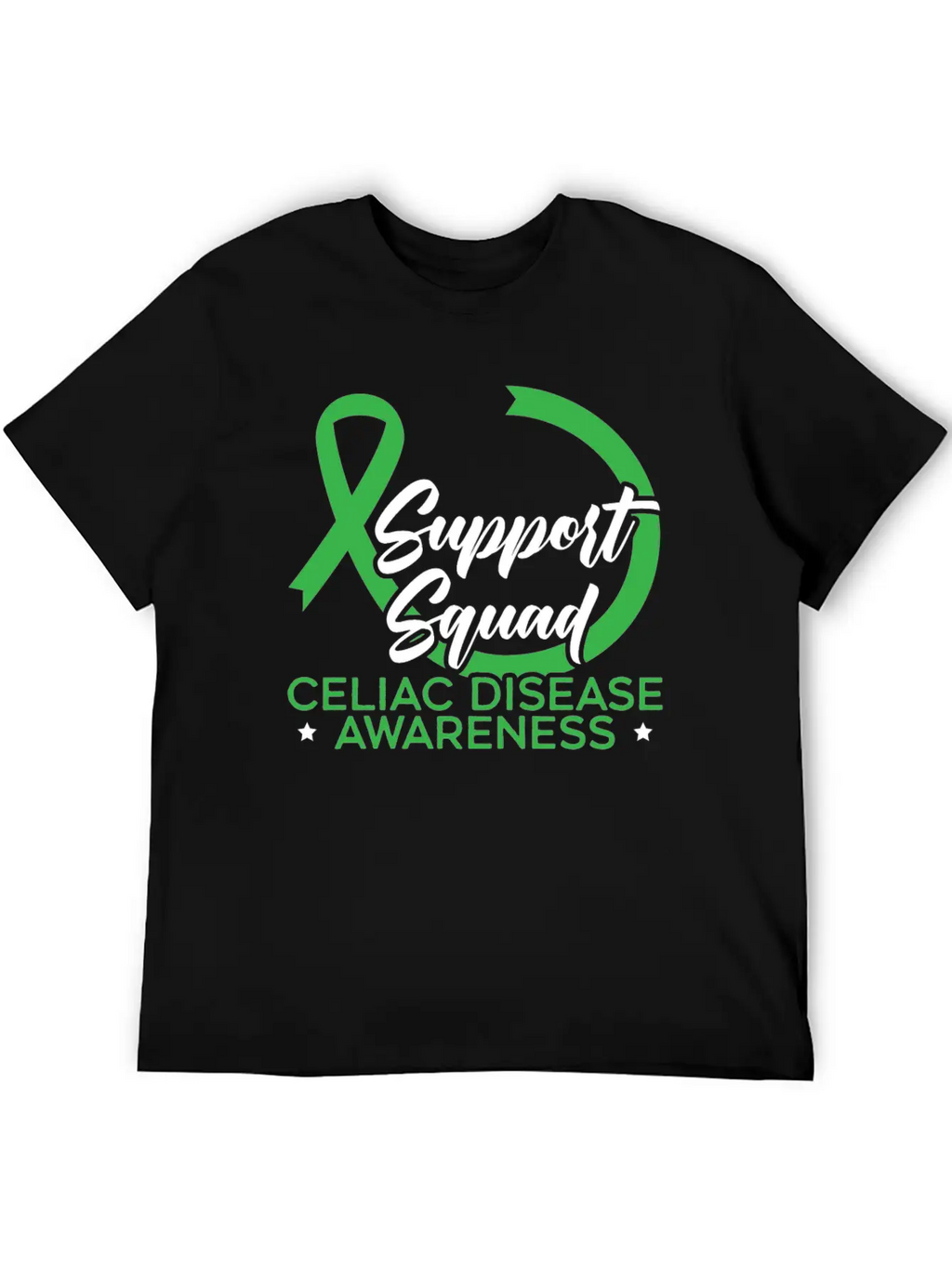 Support Squad Celiac Disease Awareness Gluten Free Classic Cotton Tee – Unisex Comfort For Any Season