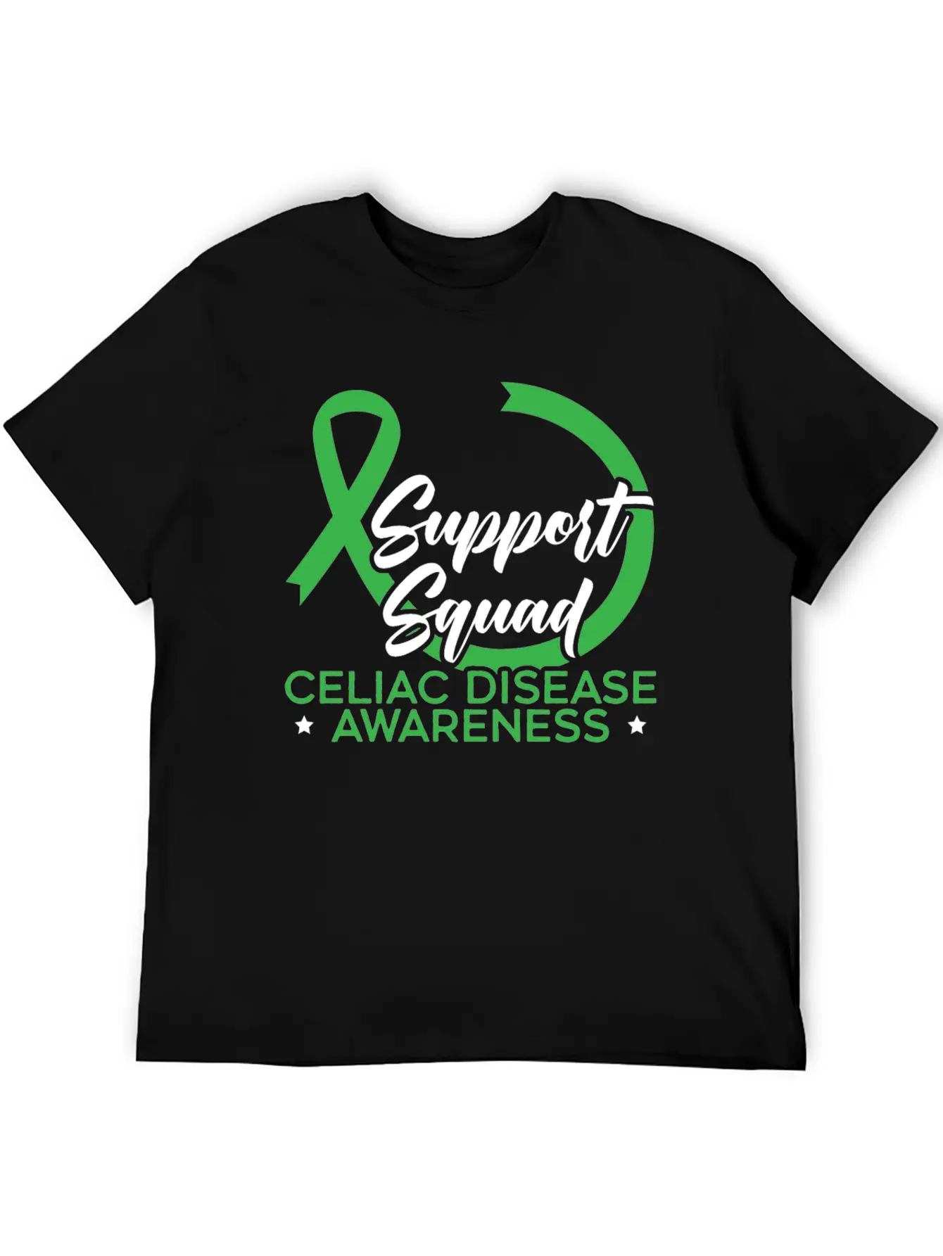 Support Squad Celiac Disease Awareness Gluten Free Classic Cotton Tee – Unisex Comfort For Any Season