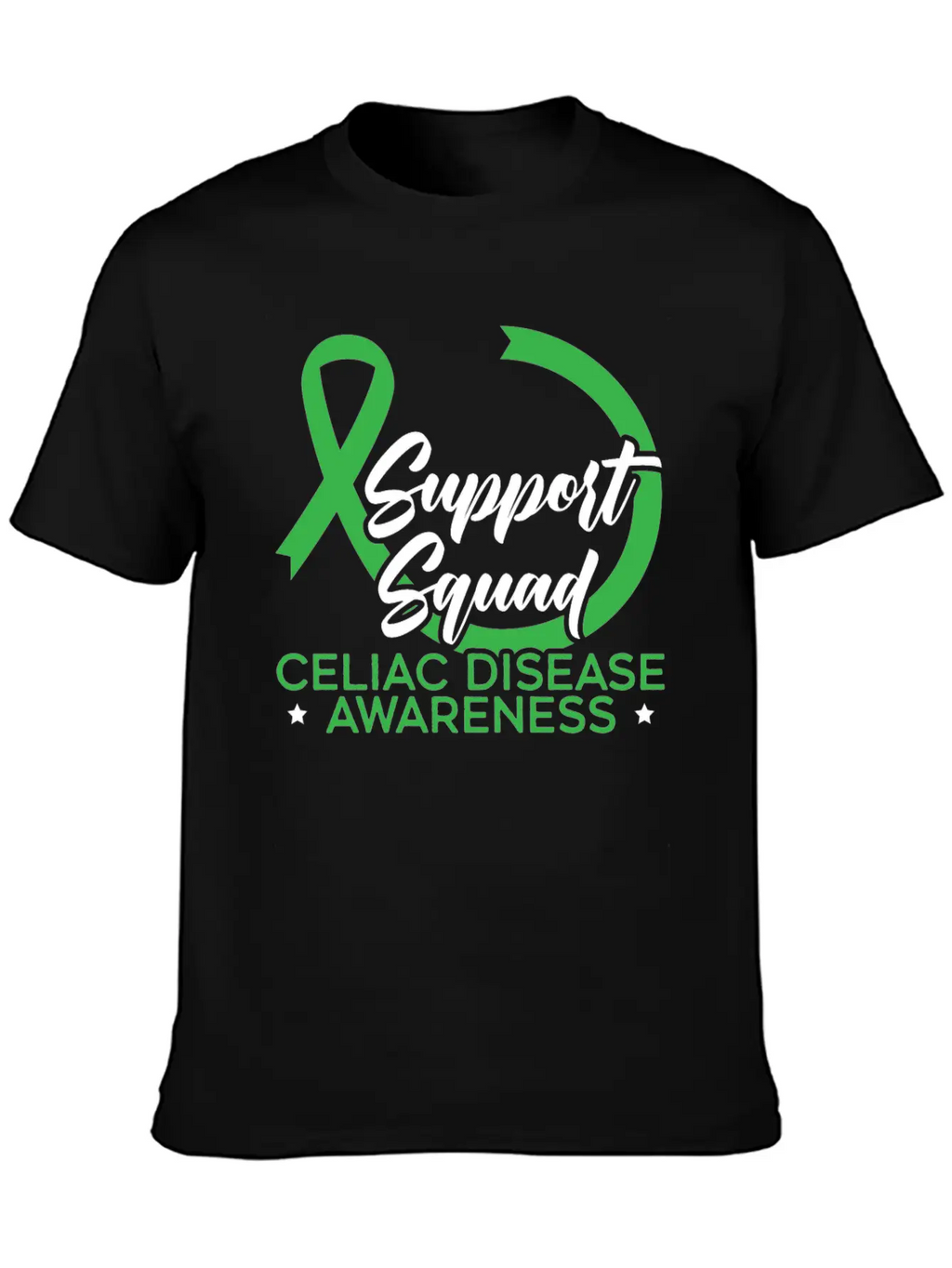 Support Squad Celiac Disease Awareness Gluten Free Classic Cotton Tee – Unisex Comfort For Any Season